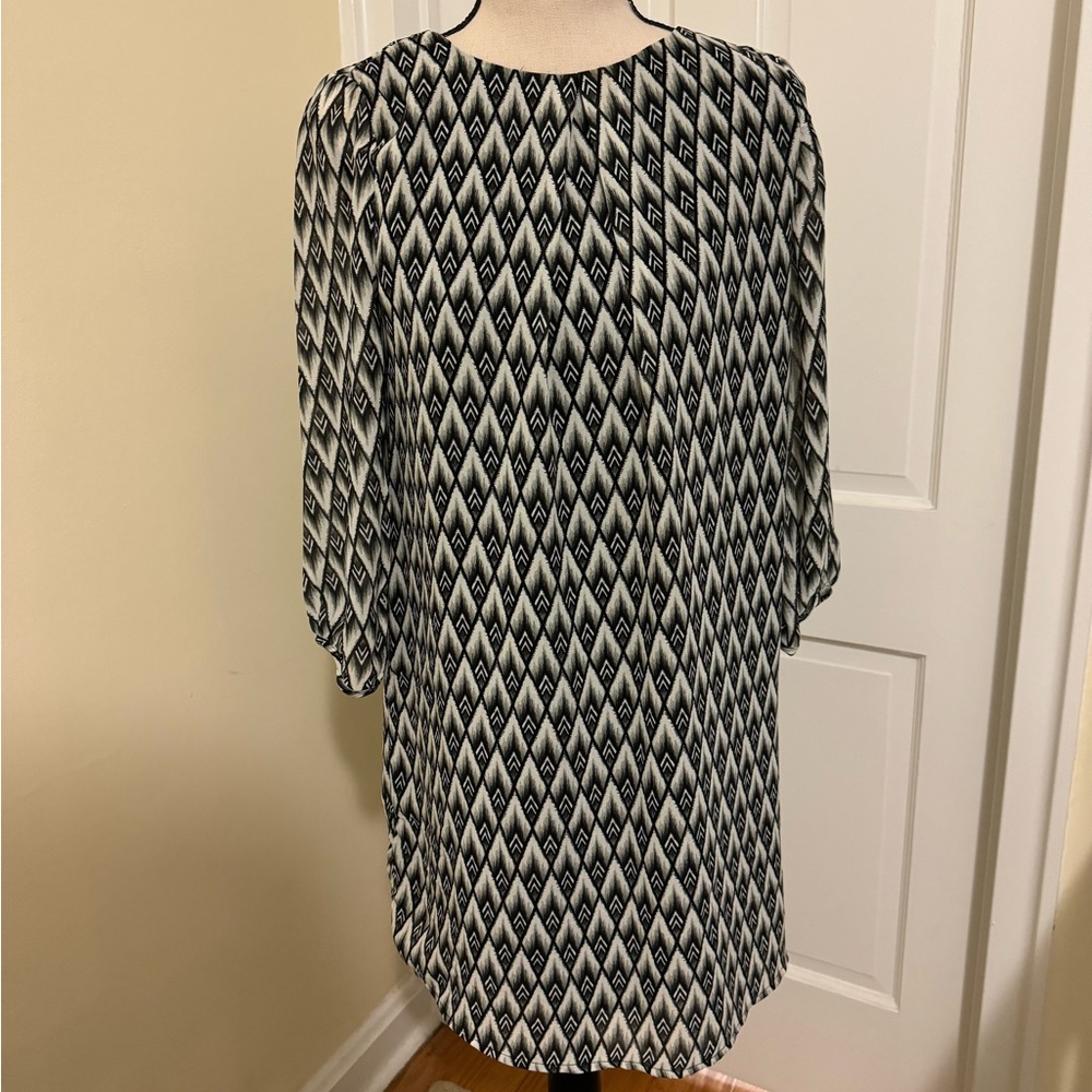 3/4 length sleeve dress